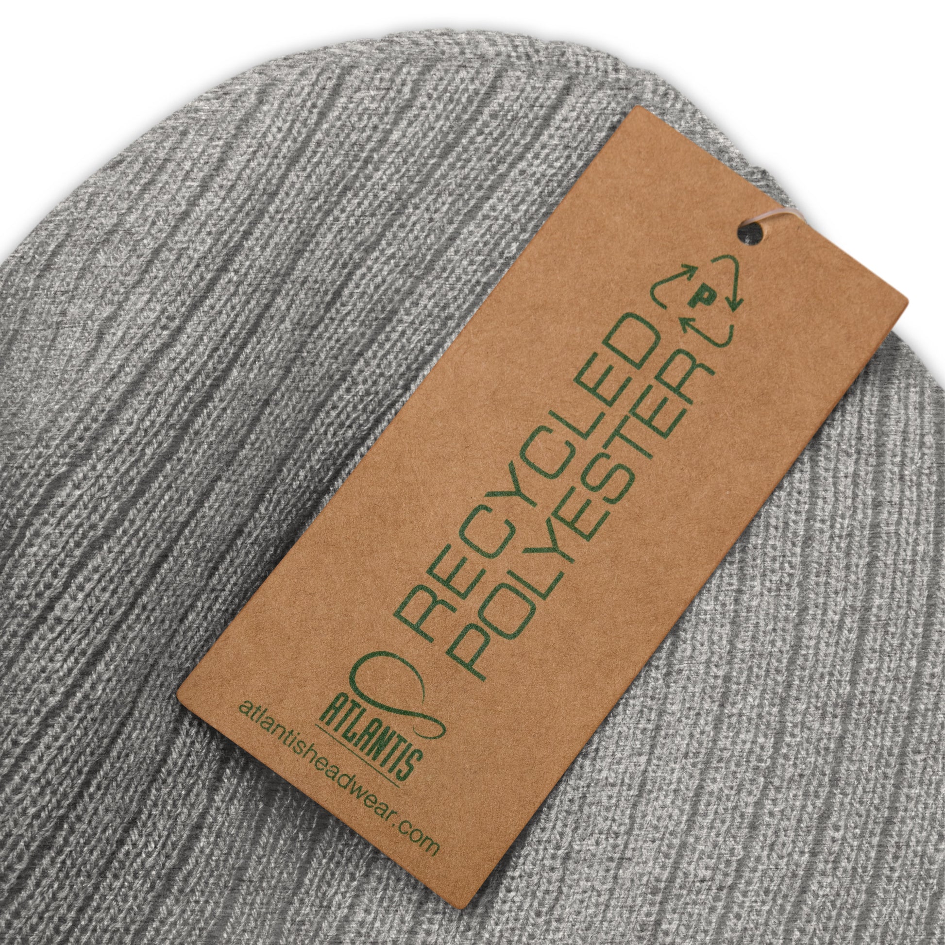 Light Grey Melange Beanie with tag